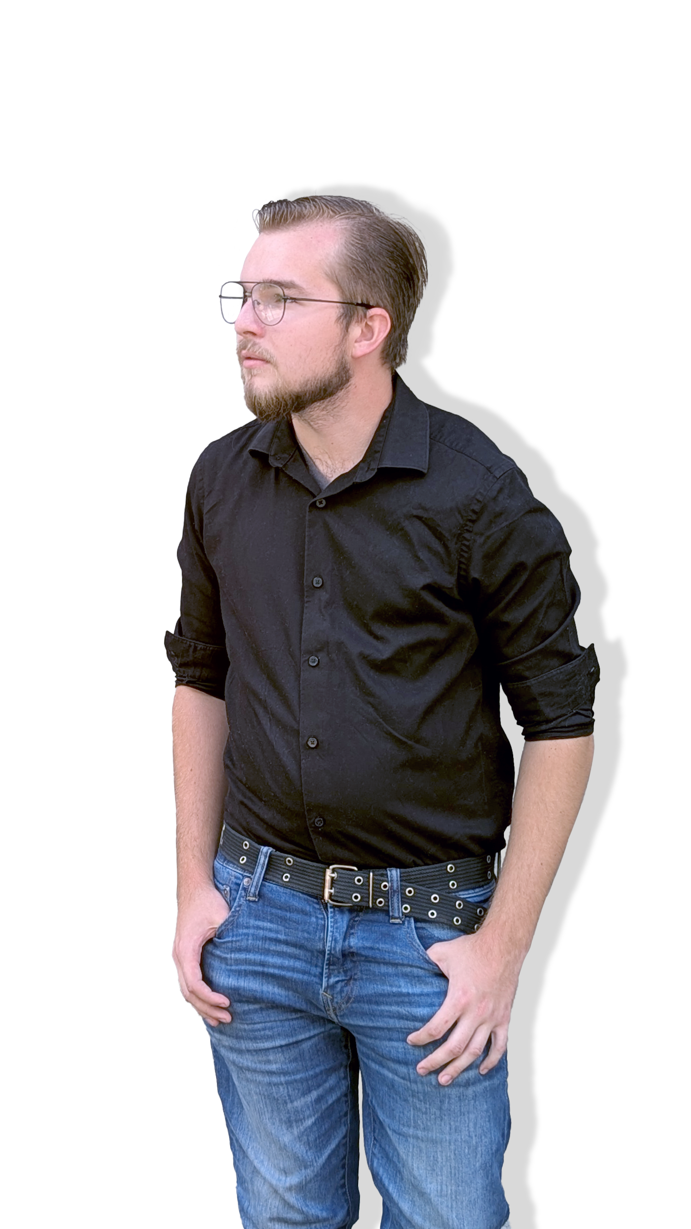 A person standing.
